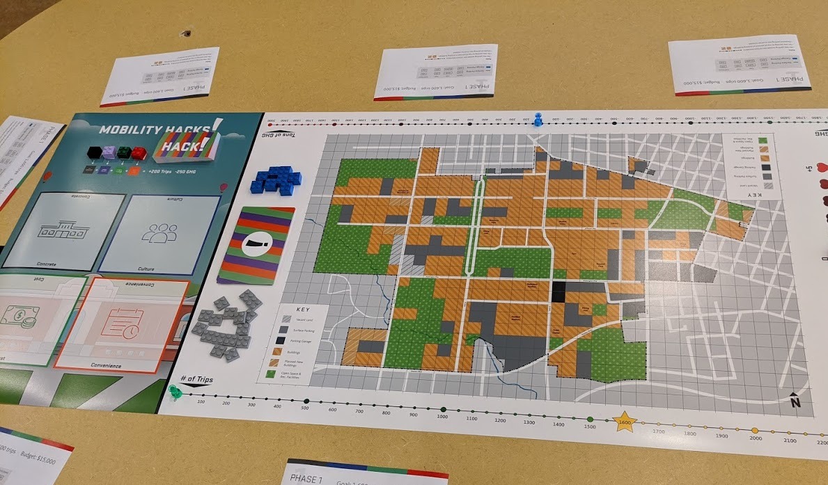 Oregon State University transportation engagement board game